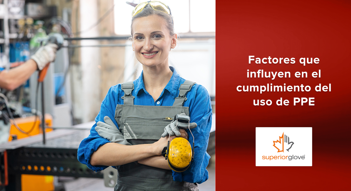 Factores que influyen en el cumplimiento del uso de PPE en la industria