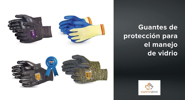 Guantes de protección para el manejo de vidrio Superior Glove