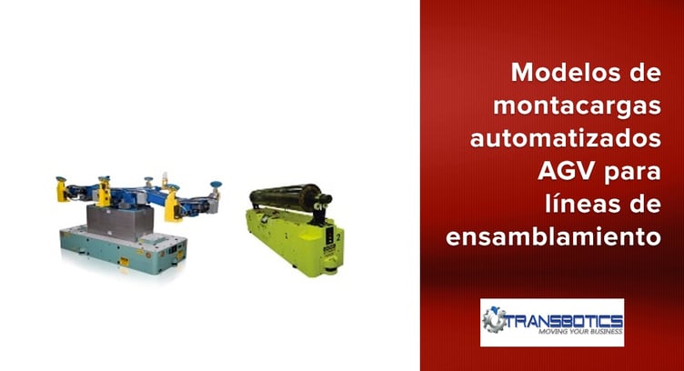 montacargas automatizados AGV de Transbotics 