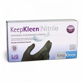 Guantes Superior Glove desechables KeepKleen®  de nitrilo sin polvo negro no estéril.jpg