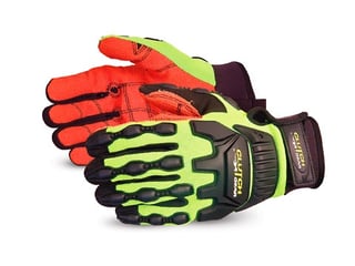Guantes Superior Glove Clutch Gear® de campo petrolífero anti-impacto con palma Armortex®