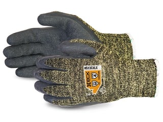 Guantes Superior Glove para vidrio Emerald CX, Kevlar Wire-Core con palmas de látex