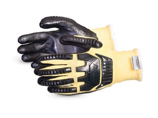 Guantes Superior Glove Dexterity® de punto resistentes a impactos y cortes mezclados de fibra de filamento compuesto / Kevlar®