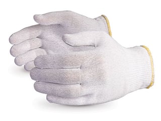 Guantes de peso pluma, anti-estática de nylon y pantalla táctil ESD