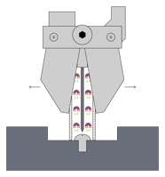 Magnetic bit extend