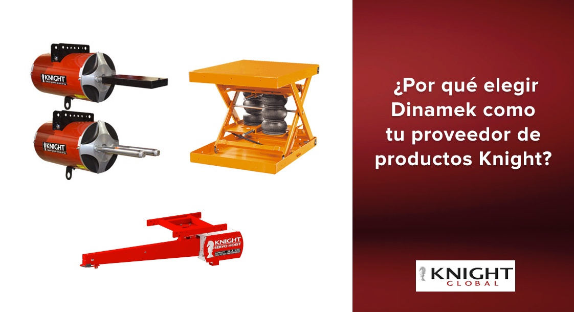 ¿Por qué elegir a Dinamek como tu proveedor de productos Knight Global?