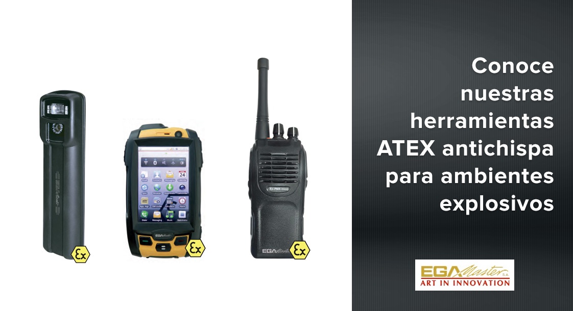 Conoce las herramientas ATEX antichispa de EGA Master para ambientes explosivos