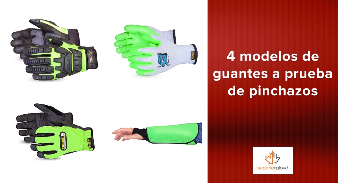 4 modelos de guantes a prueba de pinchazos Superior Glove