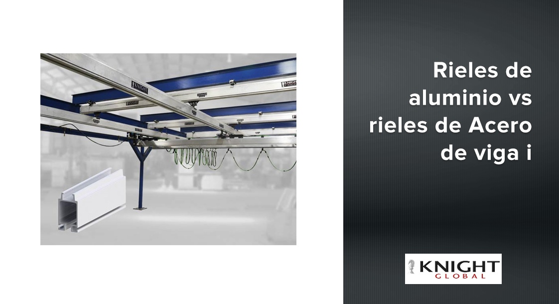 Knight rails de aluminio vs rieles de Acero de viga i