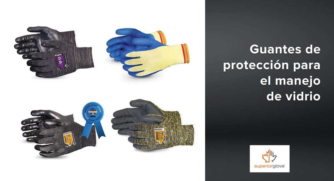 Guantes de protección para manejo de vidrio Superior Glove