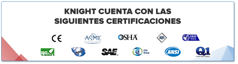 Manipuladores Industriales certificados