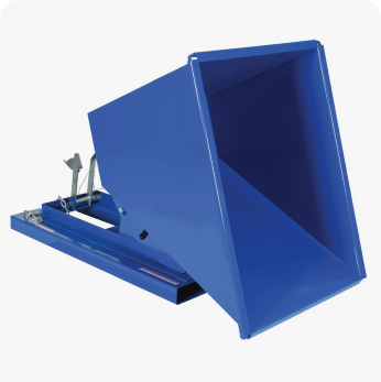 Steel Light Duty No Bump & Dump Hopper