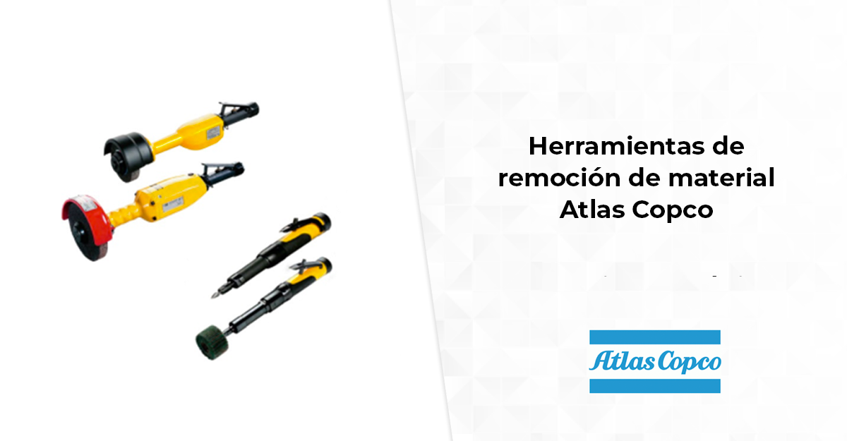 Herramientas de remoción de material Atlas Copco